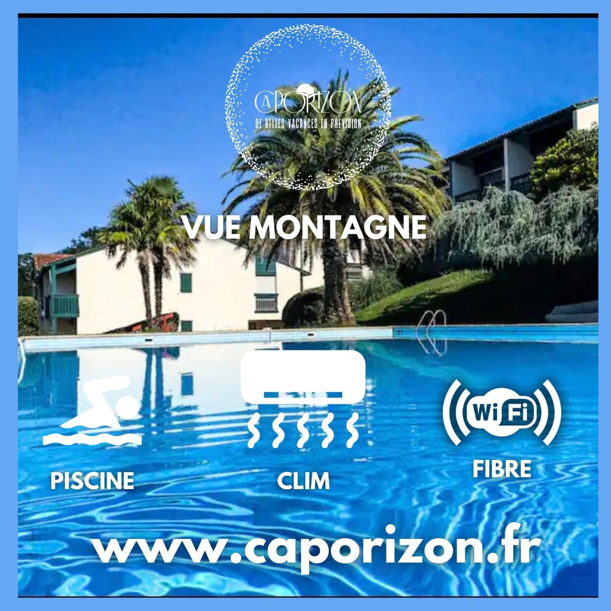 Caporizon-Baillenia-T1 Vue Montagne - Piscine St Jean De Luz Apartment Saint-Jean-de-Luz Exterior photo